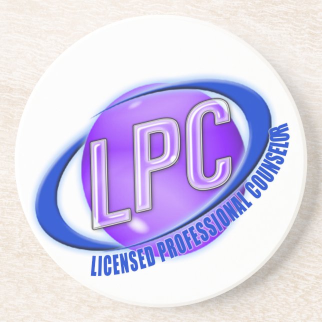 DESSOUS DE VERRE EN GRÈS LPC SWOOSH LOGO CONSEILLER PROFESSIONNEL AUTORISÉ (Devant)
