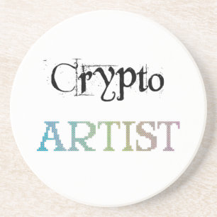 Dessous De Verre En Grès Lumière de l'artiste Crypto