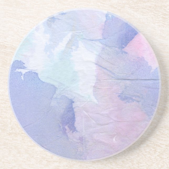 Dessous De Verre En Grès Lumières du nord II (Devant)