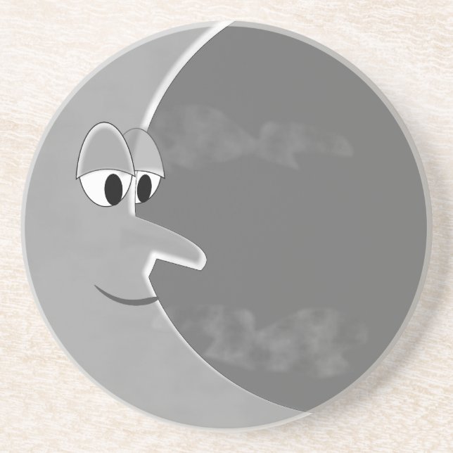 Dessous De Verre En Grès Luna (Devant)