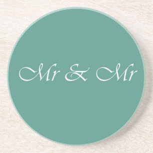 Dessous De Verre En Grès M. & M. Typographie