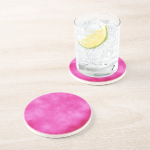 Dessous de verre en grès Magenta Sky