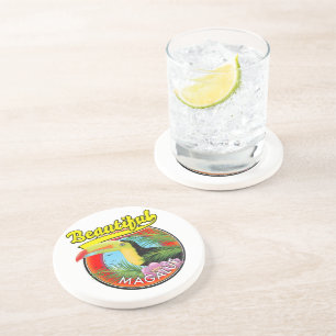 Dessous De Verre En Grès Magnifique Magaluf, logo toucan