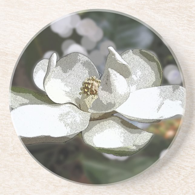 Dessous De Verre En Grès Magnolia 2760 (Devant)