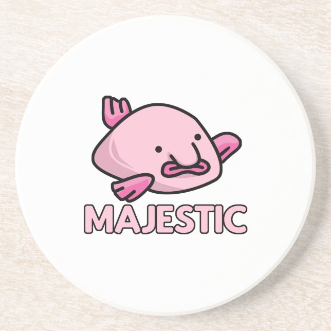 Dessous De Verre En Grès Majestic Blobfish (Devant)