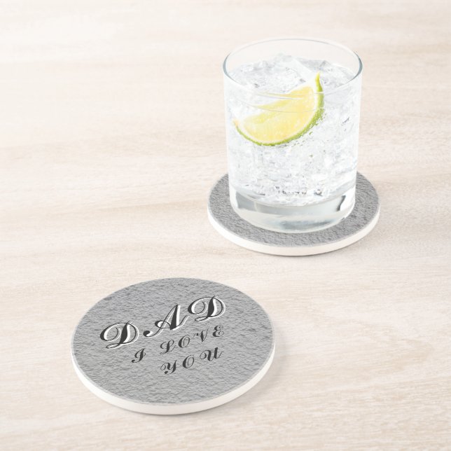 DESSOUS DE VERRE EN GRÈS MAMAN, MÈRE, FEMMES, ANNIVERSAIRE, CADEAU  ARGENTÉ (Côté)