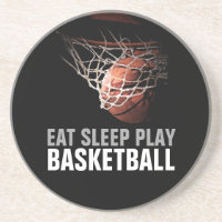 Manger Sommeil Jouer Basket-Ball Artwork Motivatio