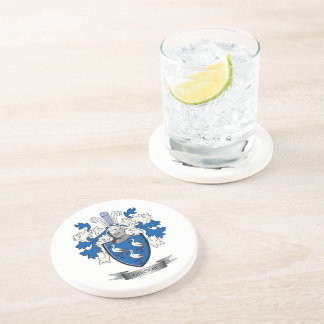 Dessous De Verre En Grès Manteau de crête de famille de Gibson des bras