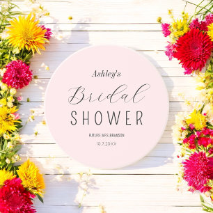 Dessous De Verre En Grès Mariage Chic Rose Noir