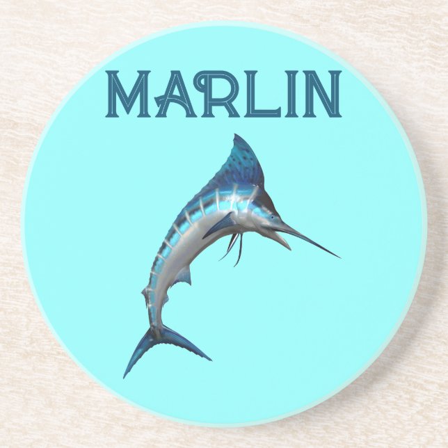 Dessous De Verre En Grès Marlin (Devant)