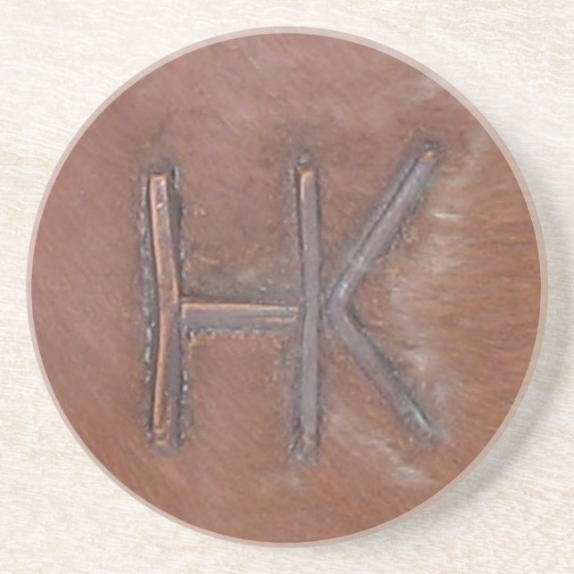 Dessous De Verre En Grès Marque de ranch de Harris (Devant)