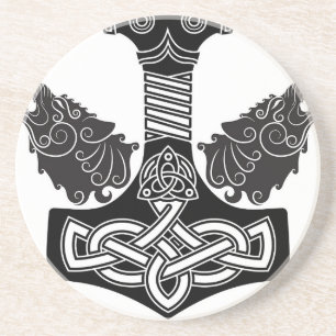 Dessous De Verre En Grès Marteau de Thors