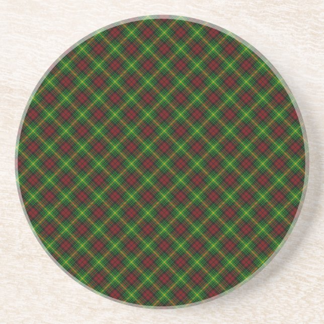 Dessous De Verre En Grès Martin Clan Tartan (Devant)