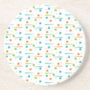 Dessous De Verre En Grès MCM Starburst 1950 Miniprint