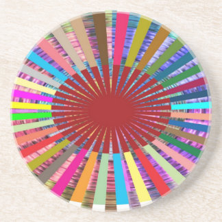 Dessous De Verre En Grès Méditation de source lumineuse de CHAKRA