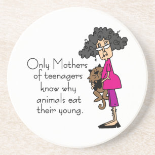 Dessous De Verre En Grès Mères des adolescents