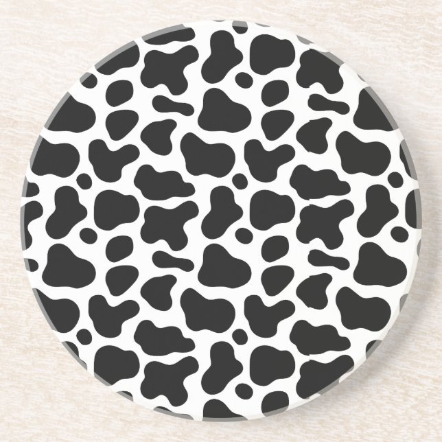 Dessous De Verre En Grès Meuh Meuh Meuh (Devant)