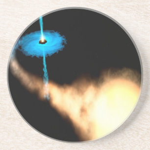 Dessous De Verre En Grès Microquasar Découvert dans notre Galaxie