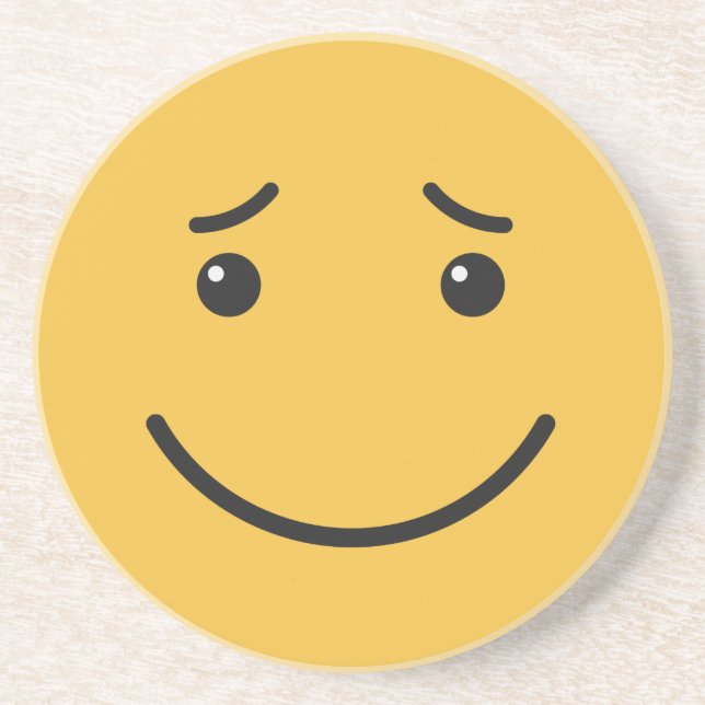 Dessous de verre en grès mignon (Devant)