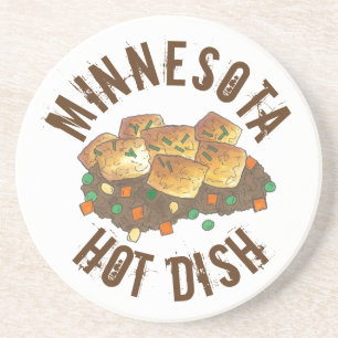 Dessous De Verre En Grès Minnesota Hot Dish Tater Tot Casserole