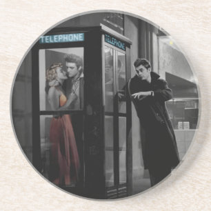 Dessous De Verre En Grès Minuit