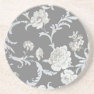 Dessous De Verre En Grès Modèle floral
