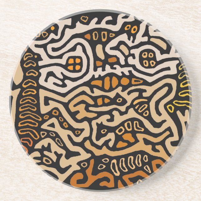 Dessous De Verre En Grès Mola Spirit Souls Danse (Devant)