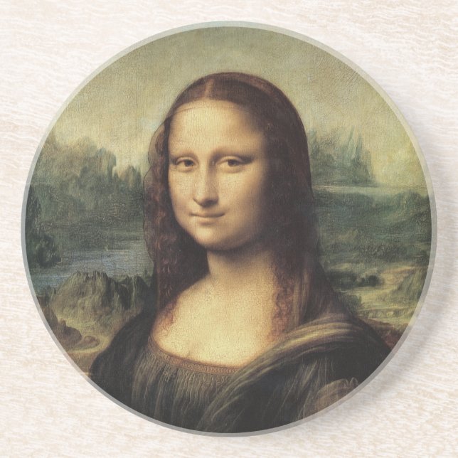 Dessous De Verre En Grès Mona Lisa (Devant)