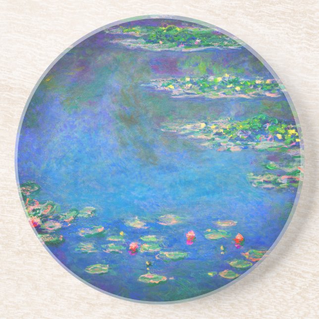 Dessous De Verre En Grès Monet Water Lilies 1906 (Devant)