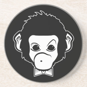 Dessous De Verre En Grès monsieur monkey