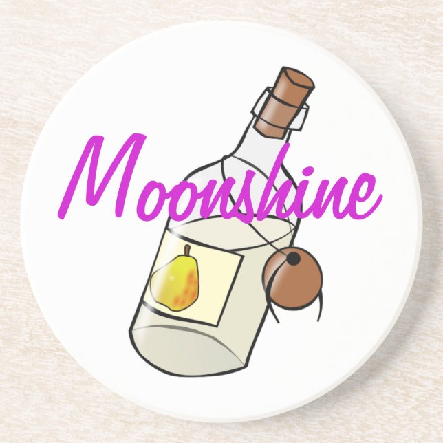 Dessous De Verre En Grès Moonshine Coaster (Devant)