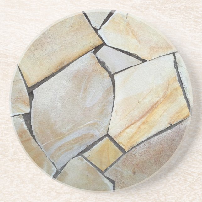 Dessous De Verre En Grès mosaic stone coaster set (Devant)