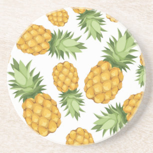 Dessous De Verre En Grès Motif à ananas