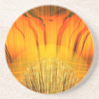 Dessous De Verre En Grès motif abstrait