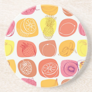 Dessous De Verre En Grès Motif de fruit