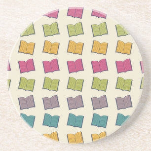 Dessous De Verre En Grès Motif de livre