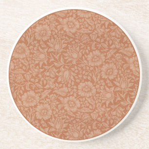 Dessous De Verre En Grès Motif de Mauve de William Morris : Fleur de Terrac