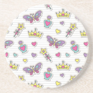 Dessous De Verre En Grès motif de princesse de ballet
