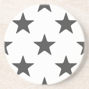 Dessous De Verre En Grès Motif d'étoiles