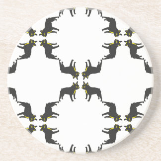 Dessous De Verre En Grès Motif Frenchie pur
