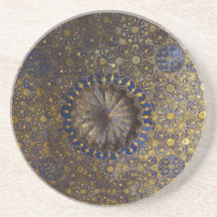 Dessous De Verre En Grès Motif géométrique islamique