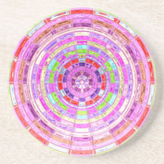 Dessous De Verre En Grès Motif mosaïque Abstrait #10