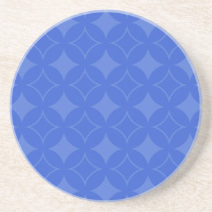 Dessous De Verre En Grès Motif shippo bleu royal