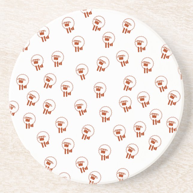 Dessous De Verre En Grès mouton (Devant)