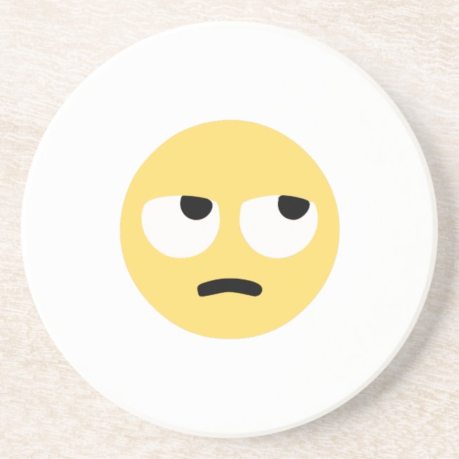 Dessous De Verre En Grès mouvement de l'oeil émotionnel (Devant)