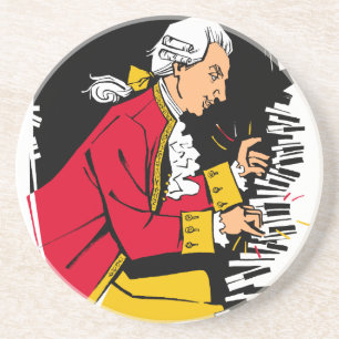 Dessous De Verre En Grès Mozart