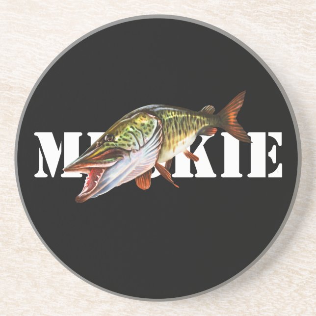Dessous De Verre En Grès Muskie (Devant)