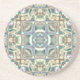 Dessous De Verre En Grès Nacre