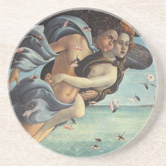 Dessous De Verre En Grès Naissance de Vénus, détail - couple mythologique