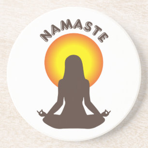 Dessous De Verre En Grès Namaste